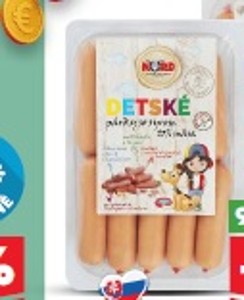 NORD Detské párky