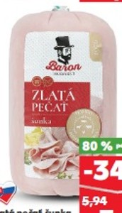 Baron Zlatá pečať šunka
