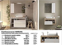 Kúpeľňový program HAMBURG - Spodná skrinka