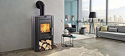 HAAS+SOHN KRBOVÉ KACHLE PRUNUS, 6 KW, ČIERNA