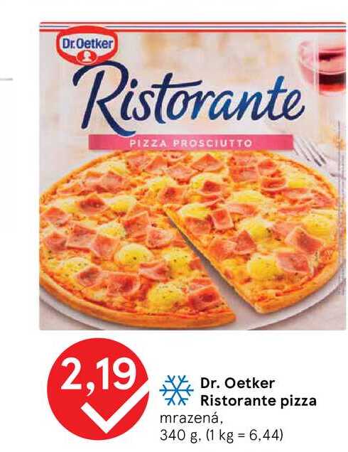 Dr. Oetker Ristorante pizza mrazená, 340 g