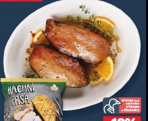 Vodňanská kachna Kačacie prsia Sous vide