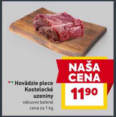 Hovädzie plece 1kg