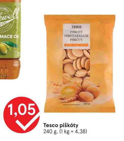 Tesco piškóty 240 g
