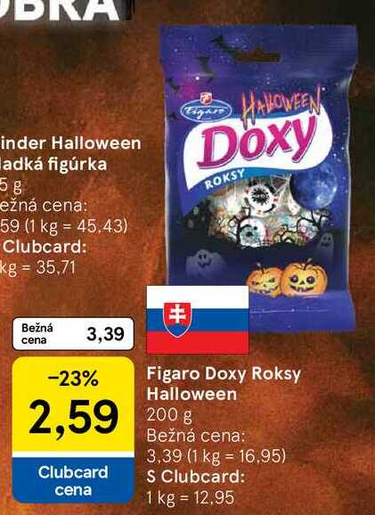 Figaro Doxy Roksy Halloween 200 g