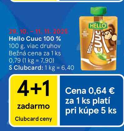 Hello Cuuc 100 % 100 g