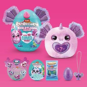 Rainbocorns Axolotlcorn prekvapenie