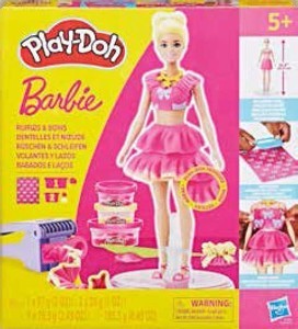 Play-Doh Barbie bábika a tvorenie šiat* kreatívna súprava,