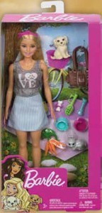 Barbie bábika so zvieratkami