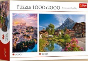 Trefl 1 000 + 2 000 puzzle