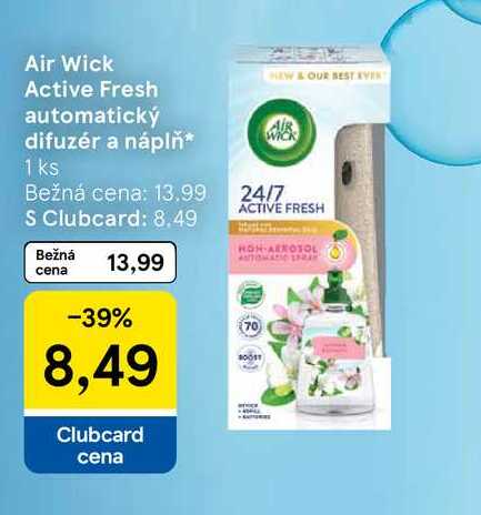 Air Wick Active Fresh automatický difuzér a náplň 1 ks