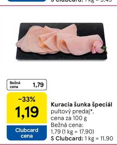 Kuracia šunka špeciál 100g 