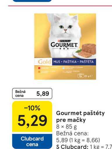 Gourmet paštéty 8x85g