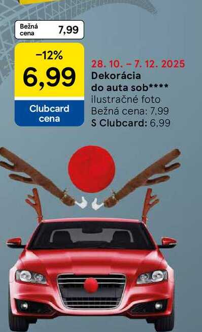 Dekorácia do auta sob