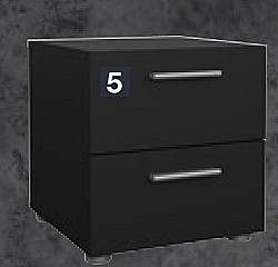 Komodová séria VIVIEN - 5 Nočný stolík