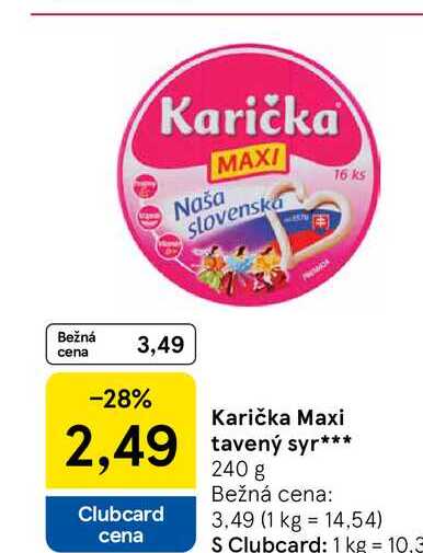 Karička MAXI 16 ks 240g