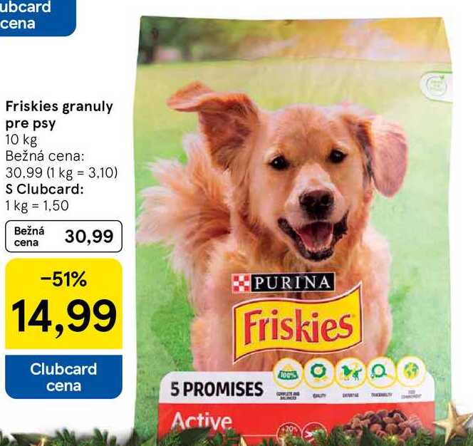 Friskies granuly pre psy 10 kg