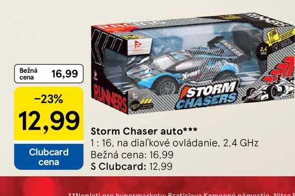 Storm Chaser auto 1:16, na diaľkové ovládanie, 2,4 GHz