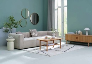 Otvorený koniec, ľavý: pohovka SKEJBY