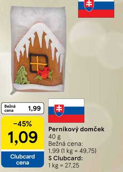 Perníkový domček 40g