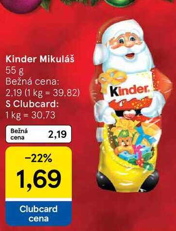 Kinder Mikuláš 55 g 