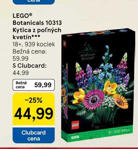 LEGO® Botanicals 10313 Kytica z poľných kvetín