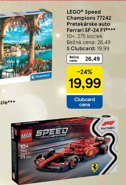 LEGO® Speed Champions 77242 Pretekárske auto Ferrari SF-24 F1®