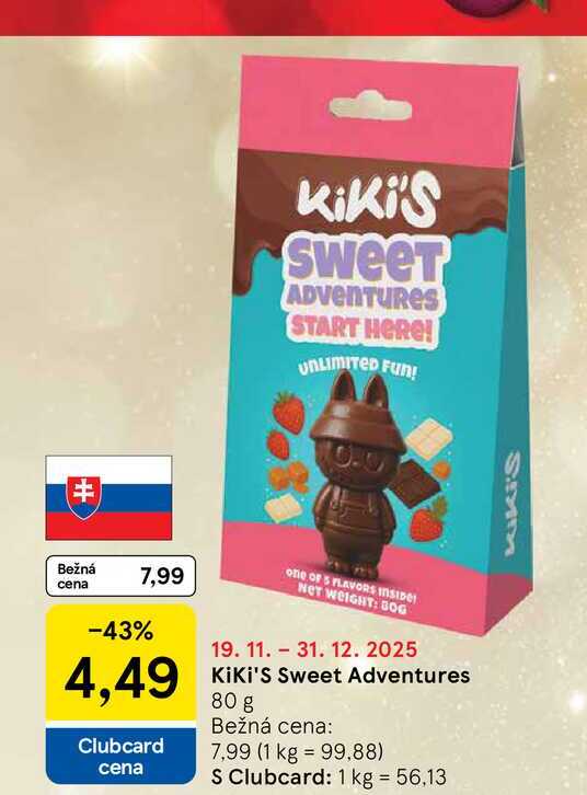 Kiki's Sweet Adventures 80 g