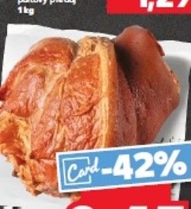 Údené koleno zadné s kosťou