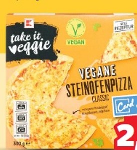 K-Take it veggie Pizza