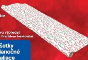 Vianočný baliaci papier