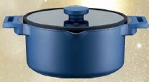 Ambition Cobalt hliníkový hrniec s pokrievkou*