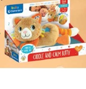 Clementoni upokojujúca plyšová mačka