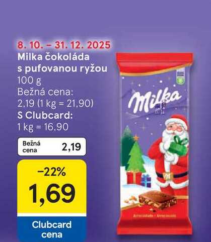 Milka čokoláda s pufovanou ryžou 100 g