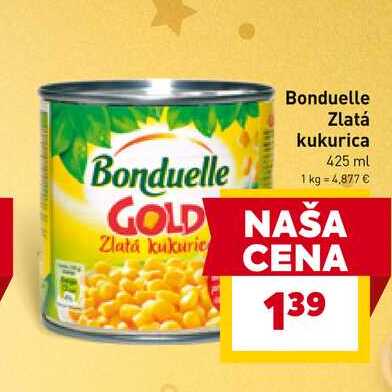 Bonduelle Zlatá kukurica 425 ml 