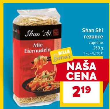 Shan Shi rezance vaječné 250 g 