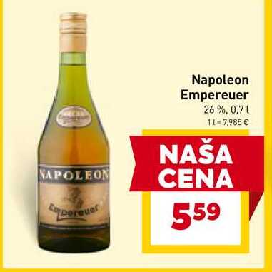 Napoleon Empereuer 26%, 0,7l