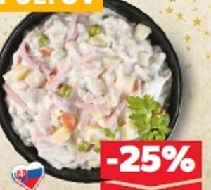 Vlašský šalát s lahôdkovou salámou