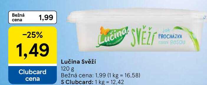 Lučina Svěží 120 g 