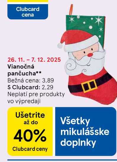 Vianočná pančucha