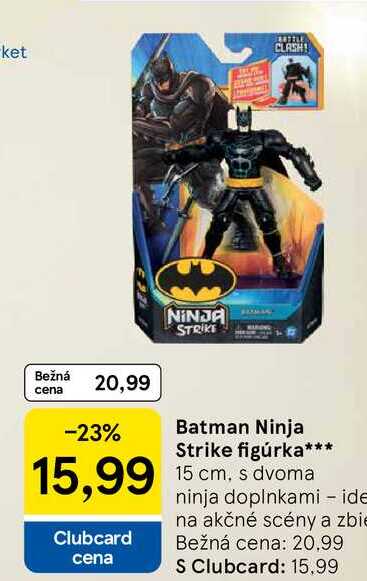 Batman Ninja Strike figúrka 15cm