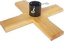 DREVENÝ STOJAN NA VIANOČNÝ STROMČEK