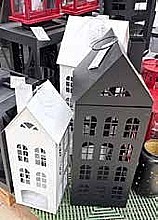 KOVOVÝ LAMPÁŠ - DOMČEK