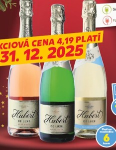 Hubert de Luxe Šumivé víno