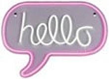 2: Séria LED svietidiel - dekoračné LED svietidlo Hello