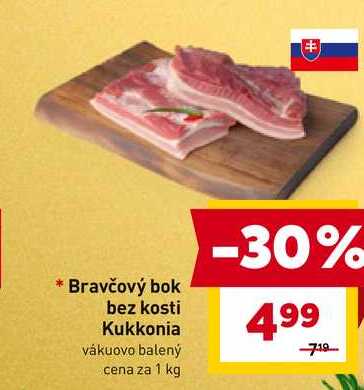 Bravčový bok bez kosti 1kg