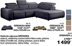 Sedacia súprava GRENADA - MINI