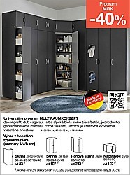 Univerzálny program MULTIRAUMKONZEPT - Rohová skriňa