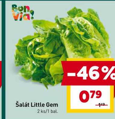 Bon Šalát Little Gem 2 ks/1 bal. 