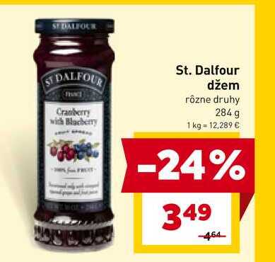 St. Dalfour džem rôzne druhy 284 g 